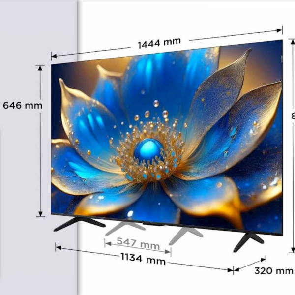 TCL 4K QLED TV 65P79K, Google TV,Dolby Vision & Atmos