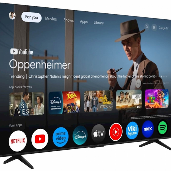 TCL 4K QLED TV 75P71K, Google TV, Dolby Vision & Atmos