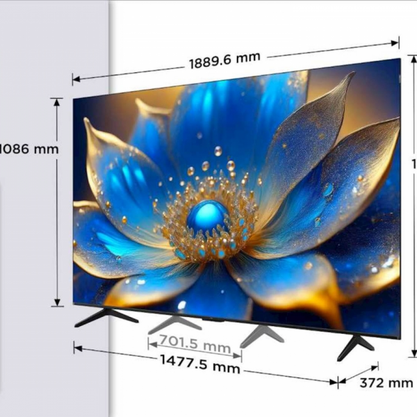 TCL 4K QLED TV 85P71K, Google TV,Onkyo zvok z Dolby Atmos