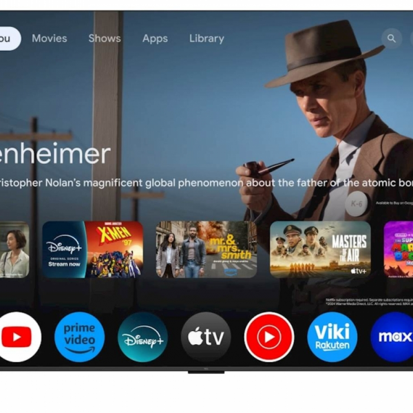 TCL 4K QLED TV 85P71K, Google TV,Onkyo zvok z Dolby Atmos