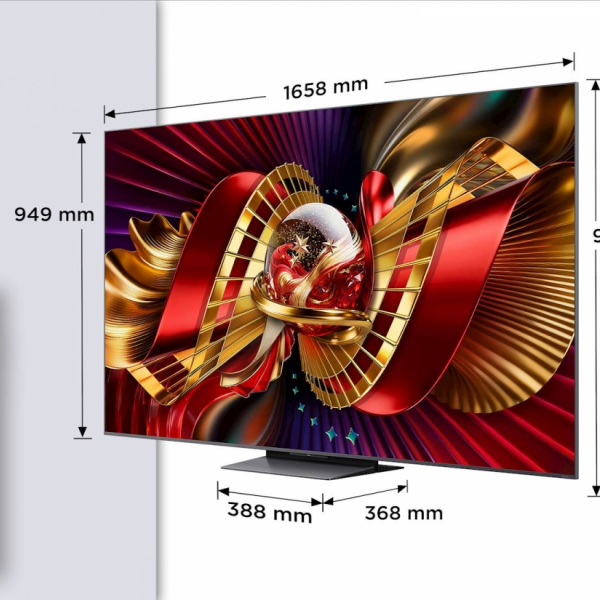 TCL 75 PREMIUM SQD-Mini LED TV 75C8L