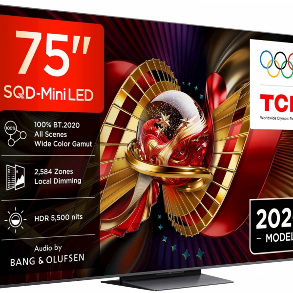 TCL 75 PREMIUM SQD-Mini LED TV 75C8L