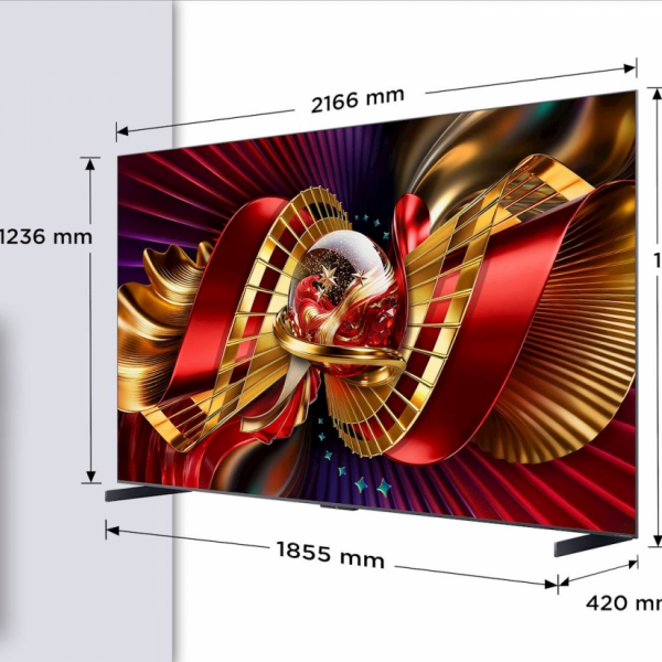 TCL 98 PREMIUM SQD-Mini LED TV 98C8L