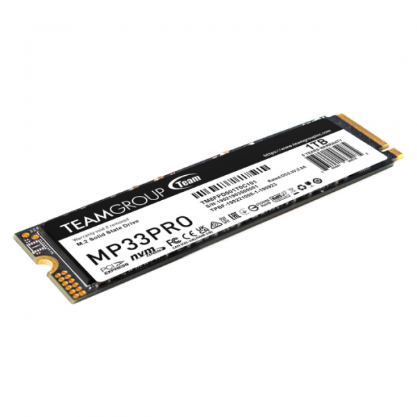 Teamgroup 1TB M.2 NVMe SSD MP33 Pro 3400/2600 MBs 2280