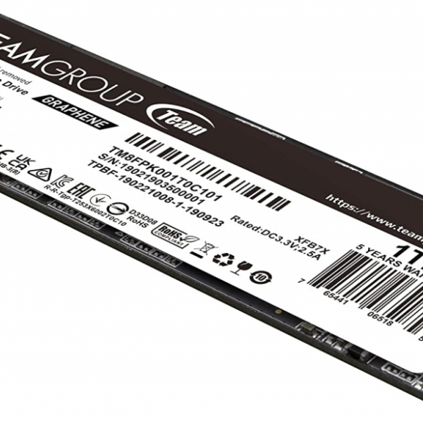 Teamgroup 500GB M.2 NVMe SSD MP44L 5000/2500 MB/s 2280