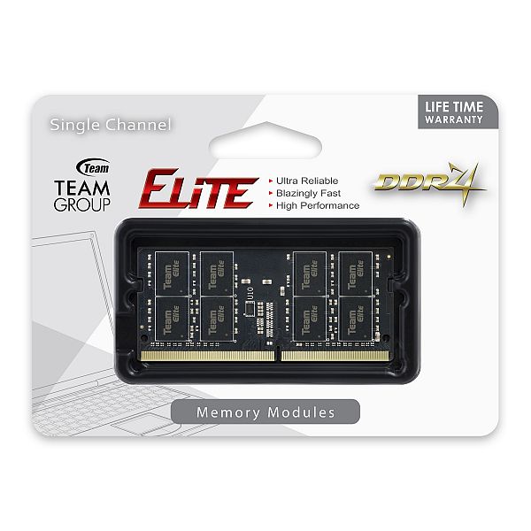 Teamgroup Elite 32GB DDR4-2666 SODIMM PC4-21300 CL19, 1.2V