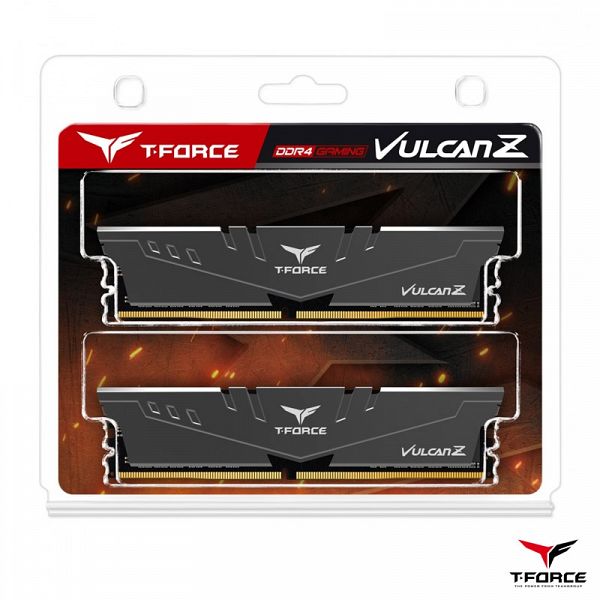 TEAMGROUP T-Force Vulcan Z 16GB (2x8GB) 3200MHz DDR4 TLZGD416G3200HC16CDC01 siv ram pomnilnik