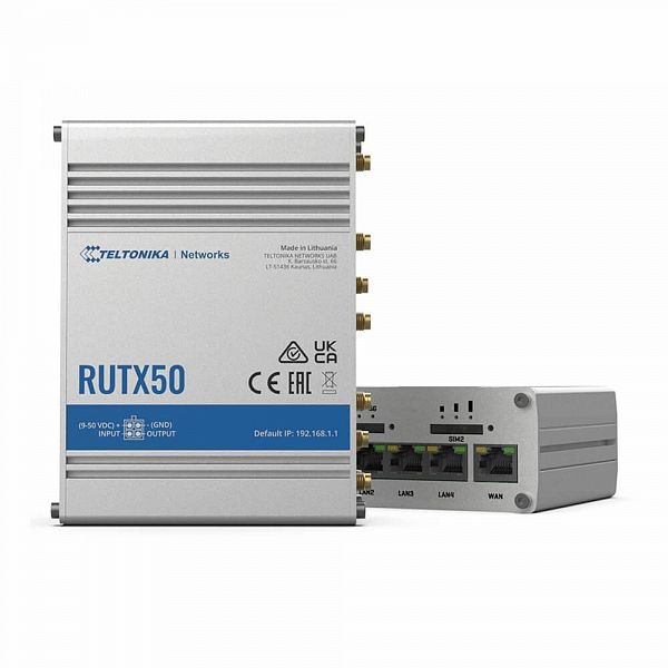 Teltonika industrijski 5G usmerjevalnik RUTX50