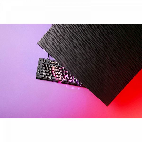 Tipkovnica HP HyperX Eve 1800 za igre, membranska, črna, RGB