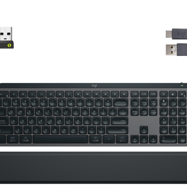 Tipkovnica Logitech brezžična desktop MX Keys S Plus SLO gravura