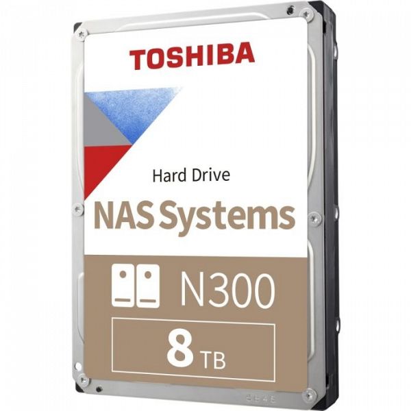 Toshiba 8TB N300 NAS 3,5