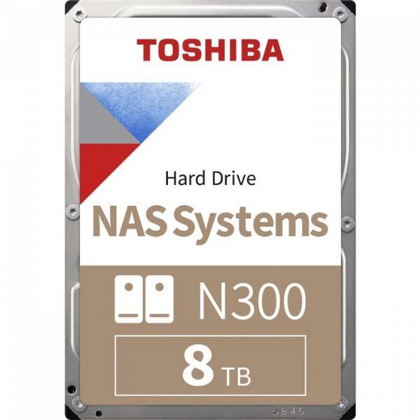 Toshiba 8TB N300 NAS 3,5