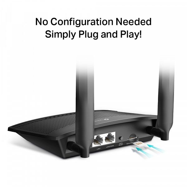 TP-Link 300Mbps Wireless N usmerjevalnik 4G 
