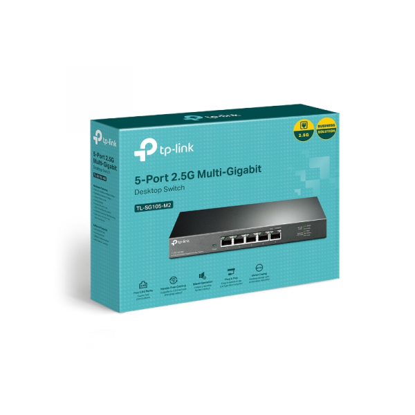 TP-LINK SG105-M2 V1 5 port 2.5G mrežno stikalo / switch
