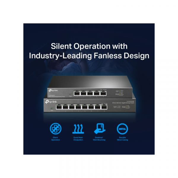 TP-LINK SG108-M2 8 port 2.5G mrežno stikalo / switch