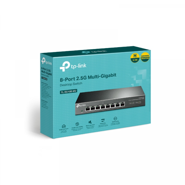 TP-LINK SG108-M2 8 port 2.5G mrežno stikalo / switch