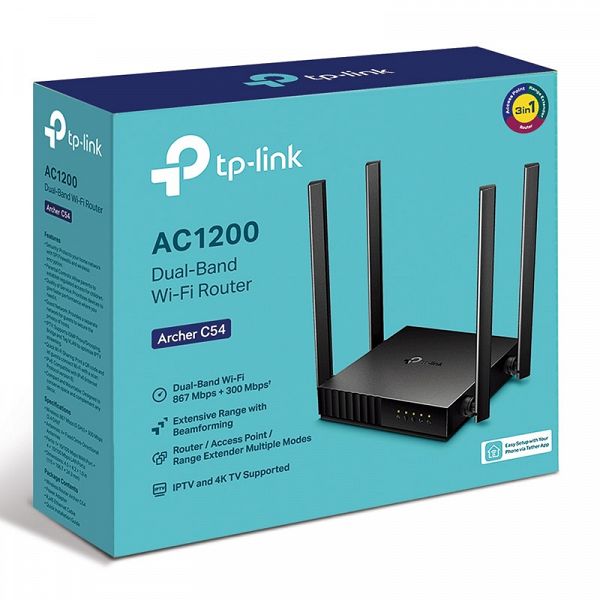 TP-LINK Archer C54 AC1200 Dual Band brezžični usmerjevalnik-router