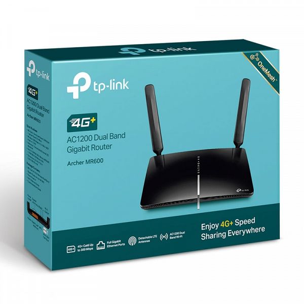 TP-LINK Archer MR600 AC1200 Dual Band SIM kartica Gigabit 4G + Cat 6 brezžični usmerjevalnik