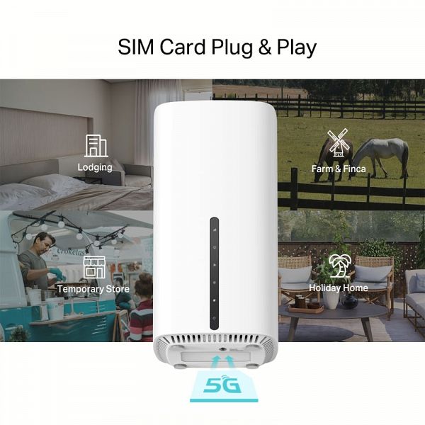 TP-LINK Archer NX200 5G AX1800 SIM brezžični usmerjevalnik-router