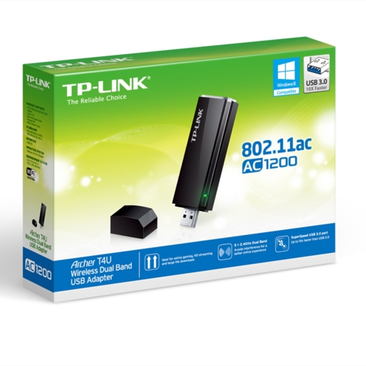 TP-LINK Archer T4U 1300Mbps Dual Band brezžična USB mrežna kartica
