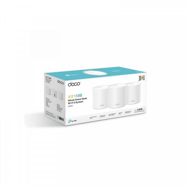 TP-Link Deco X10 (3 pack) domači Mesh Wifi sistem