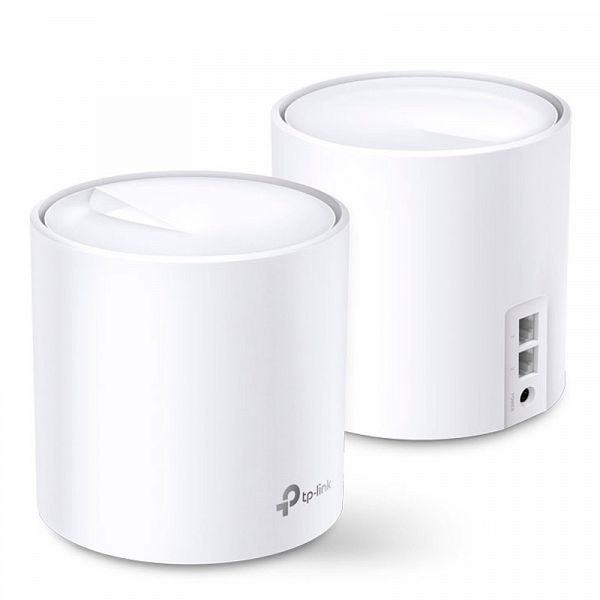 TP-LINK Deco X20 (2-pack) AX1800 Whole Home Mesh Wifi6 brezžični usmerjevalnik - router / dostopna točka-AP