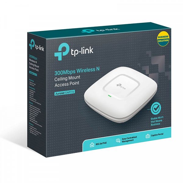 TP-LINK EAP115 2,4GHz N300 stropna dostopna točka-AP