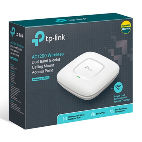 TP-LINK EAP225 AC1350 brezžična Dual Band Gigabit stropna dostopna točka