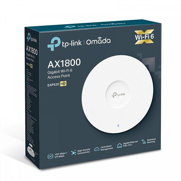 TP-LINK EAP620 HD AX1800 Wi-Fi Dual-band stropna brezžična dostopna točka-AP