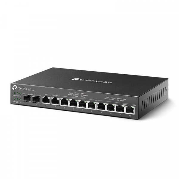 TP-LINK Omada ER7212PC  3v1 12x Gigabit VPN router