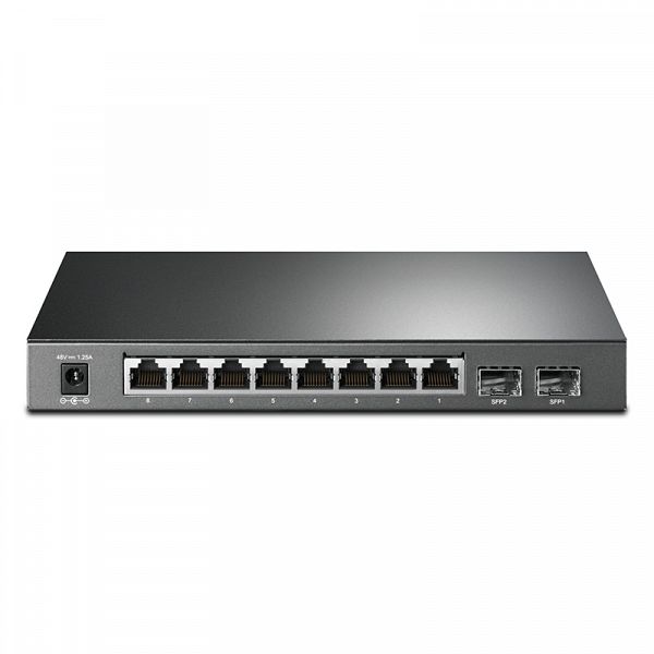 TP-LINK JetStream T1500G-10PS 8-port gigabit Smart 2x SFP 8x PoE 53W mrežno stikalo-switch