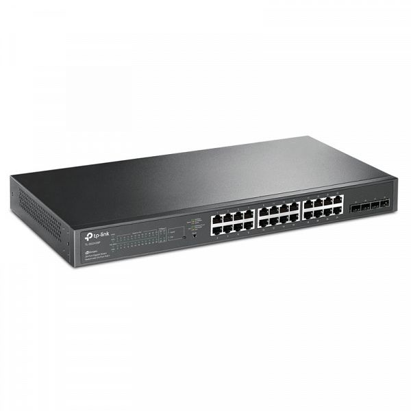 TP-LINK JetStream TL-SG2428P24-port gigabit Smart 24xPoE+ 250W 4xSFP mrežno stikalo-switch