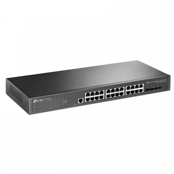 TP-LINK JetStream TL-SG3428X Gigabit L2+ Managed 24-port 4x 10Gbps SFP+ mrežno stikalo-switch