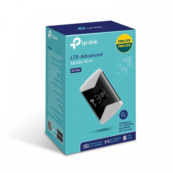 TP-LINK M7450 4G LTE ac prenosni brezžični usmerjevalnik-router