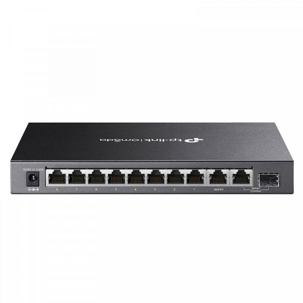 TP-LINK Omada DS110GMP 10-port 9xGbE 8xPoE+ RJ45 1x GbE SFP/RJ45 Combo Unmanaged mrežno stikalo switch