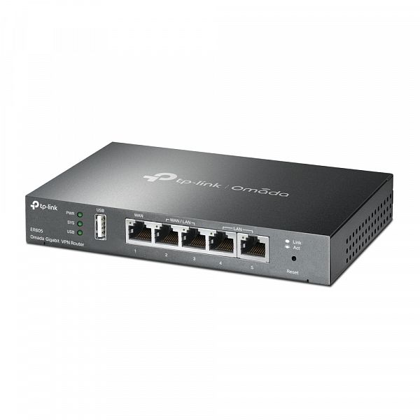 TP-LINK Omada ER605 Gigabit 4x WAN VPN usmerjevalnik