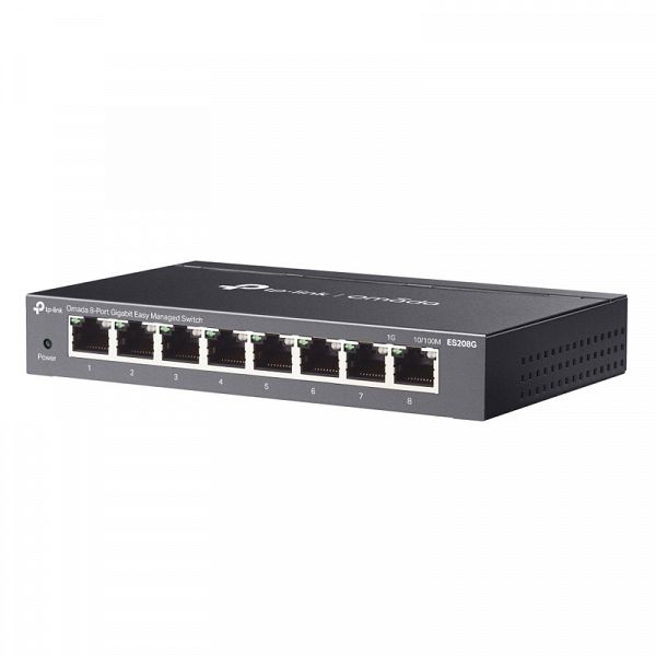 TP-LINK Omada ES208G 8-port gigabit managed mrežno stikalo-switch