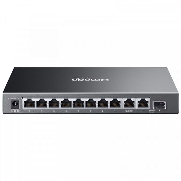 TP-LINK Omada ES210GP 8-port gigabit 8xPoE+ 1x SFP managed mrežno stikalo-switch