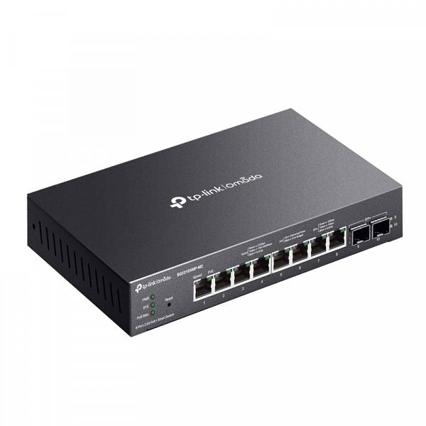 TP-LINK Omada SG2210XMP-M2 10-port (8x 2.5G PoE+ 2x 10G SFP+) RJ45 Smart mrežno stikalo switch