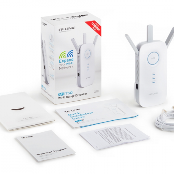 TP-LINK RE450 AC1750 Dual Band WiFi ojačevalec extender