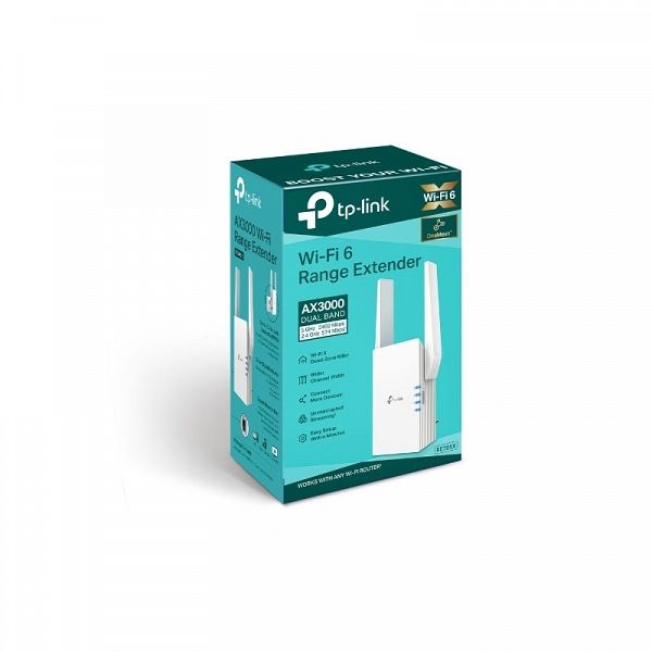 TP-LINK RE705X AX3000 Mesh WiFi 6 Range Extender