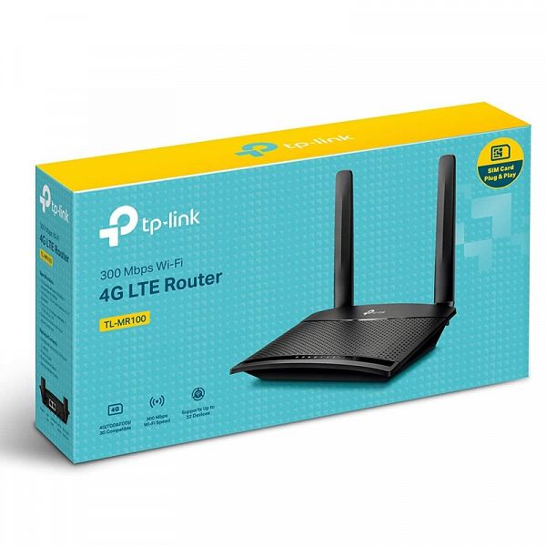 TP-LINK TL-MR100 4G N300 brezžični usmerjevalnik