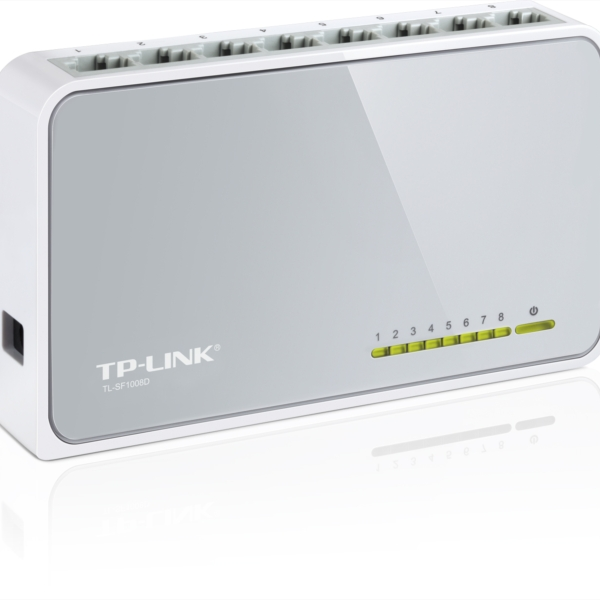 TP-LINK SF1008D 8 port SF1008D 100Mbps mrežno stikalo / switch