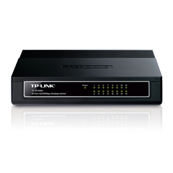 TP-LINK SF1016D 16 port 100Mbps mrežno stikalo / switch