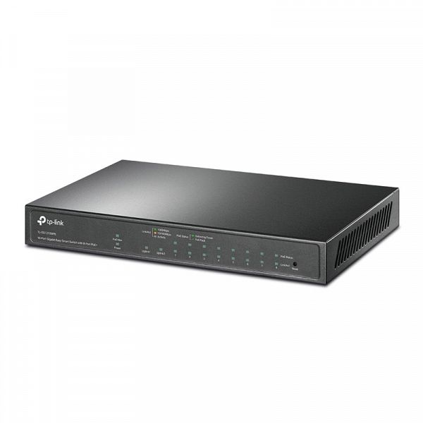 TP-LINK TL-SG1210MPE 10-Port Gigabit Easy Smart 8xPoE+ 123W mrežno stikalo-switch