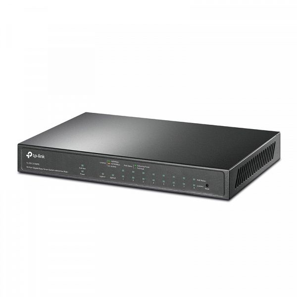 TP-LINK TL-SG1210MPE 10-Port Easy Smart Gigabit 8-Port PoE/PoE+ mrežno stikalo-switch