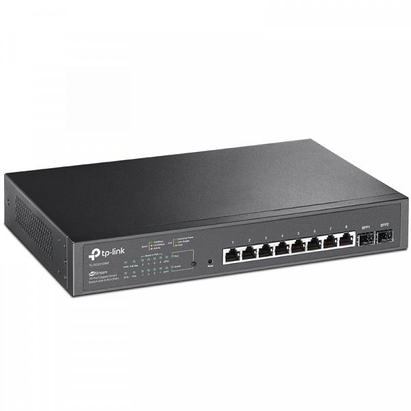 TP-LINK TL-SG2210MP 10-port gigabit z 8-port PoE+ JETSTREAM