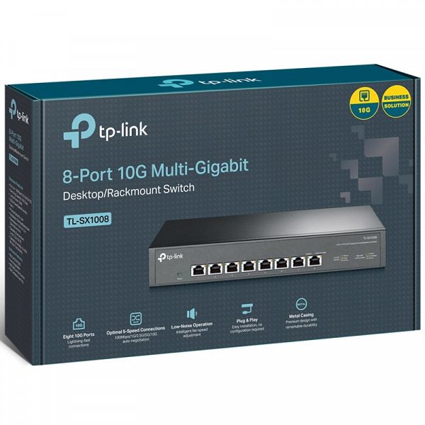 TP-LINK TL-SX1008 8-port 10Gb mrežno stikalo-switch