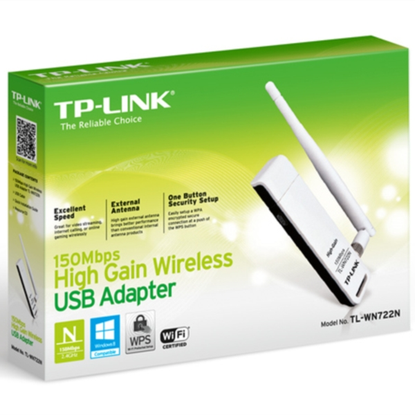 TP-LINK WN722N 150Mbps brezžična USB mrežna kartica