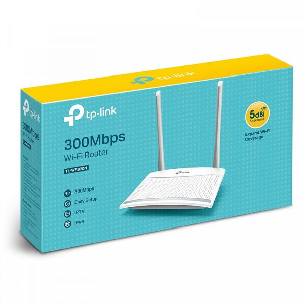 TP-LINK TL-WR820N 300Mbps brezžični usmerjevalnik router